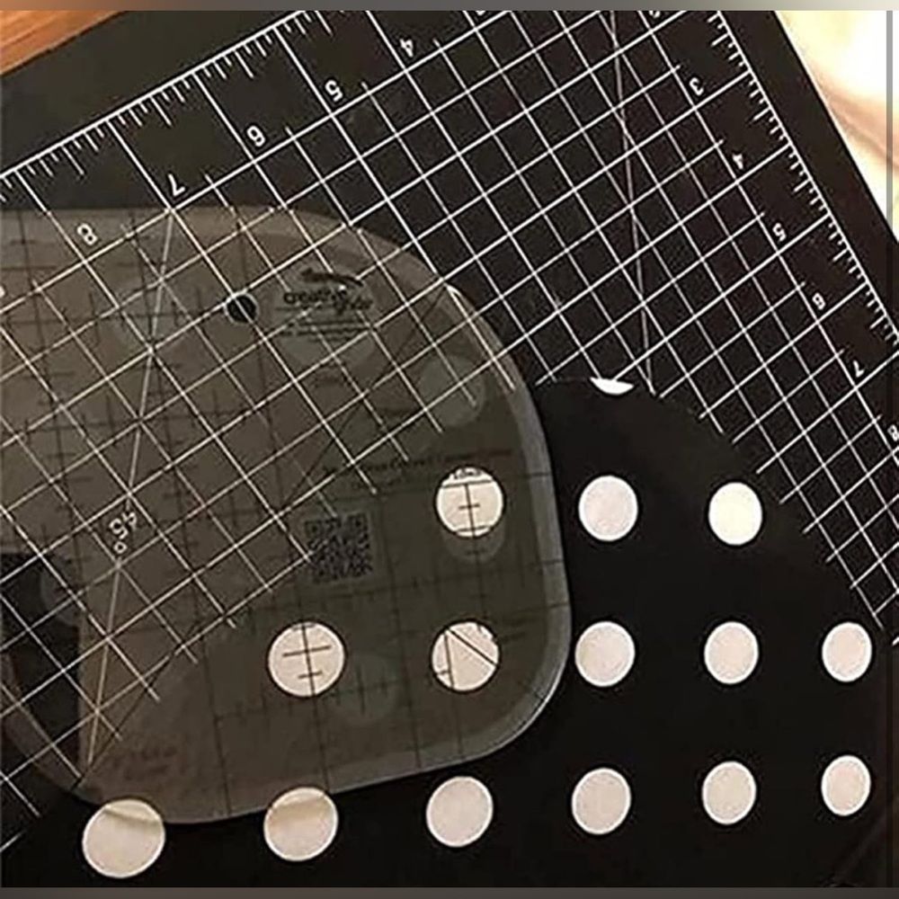Creative Curved Corner Cutter Quilt Ruler - Picture 5 of 10
